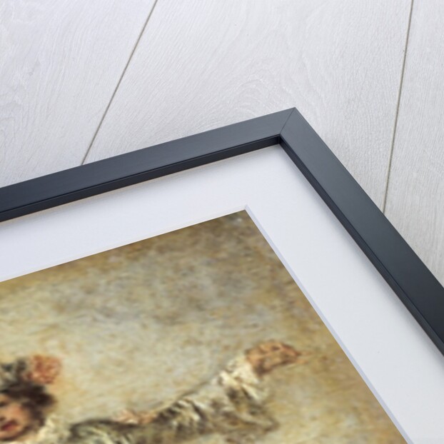 The Indifferent man by Jean Antoine Watteau