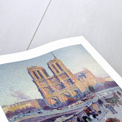 The Quai Saint-Michel and Notre-Dame by Maximilien Luce