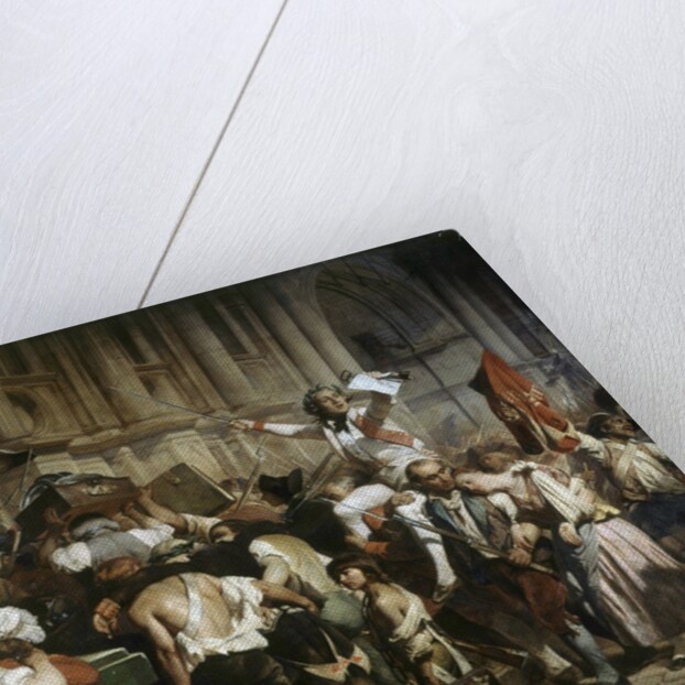 The Conquerors of the Bastille before the Hotel de Ville in 1789 by Anonymous