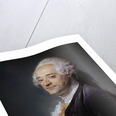 Portrait of the painter Maurice Quentin Delatour by Jean-Baptiste Perroneau