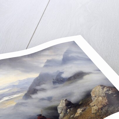 Scottish landscape by Jean Bruno Gassies