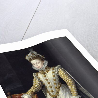 Portrait of the Infanta Isabel Clara Eugenia by Alonso Sanchez Coello
