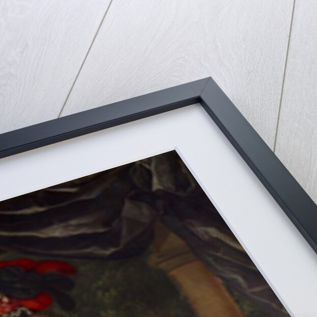 Portrait of Maria Theresa of Austria with Her Son by Pierre Mignard