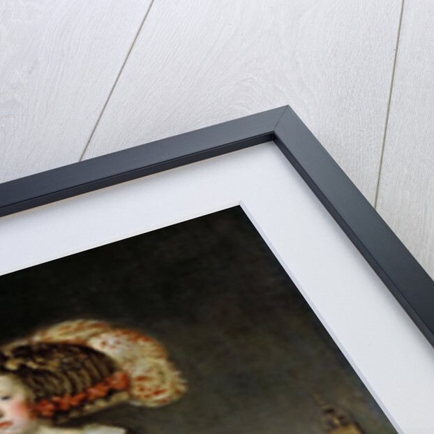 Portrait of Queen Mary-Anne of Austria by Diego Velazquez