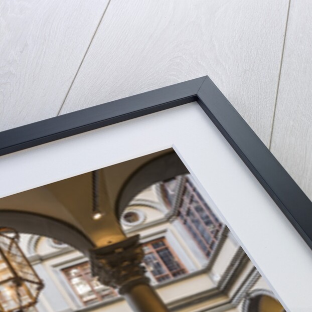 Palazzo (palace) Strozzi, the courtyard by Anonymous