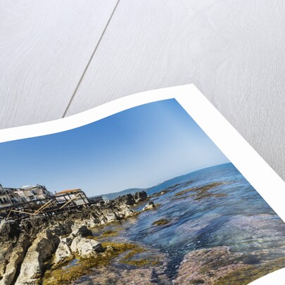 Rocks on the northern coast near the village by Anonymous