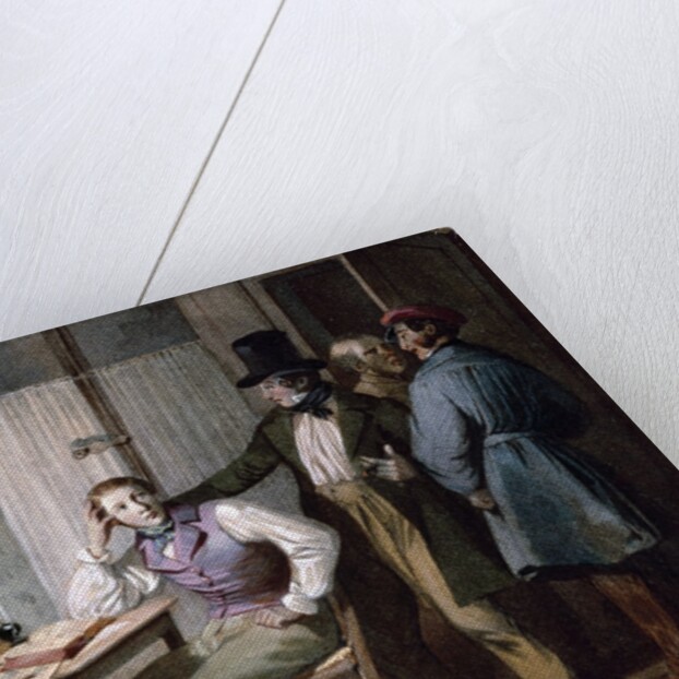 The evening or The student, by Jules David