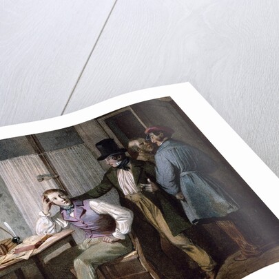 The evening or The student, by Jules David