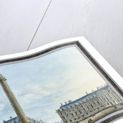 View of the Vendome column, Paris by Anonymous