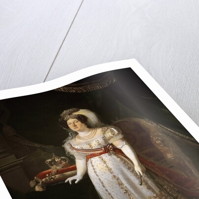 Portrait of queen Maria Isabella of Spain by Carlo di Falco