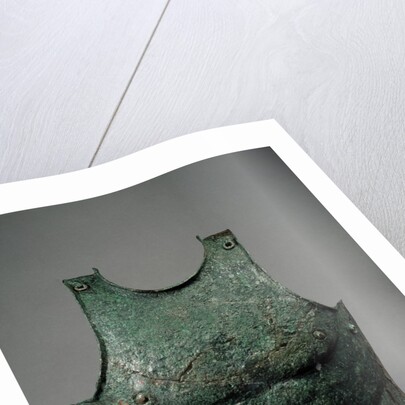 Anatomical cuirass breast plate, end 4th century BC by Anonymous
