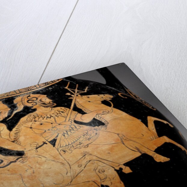 Pelike with Poseidon on horseback, end of 5th century BC by Anonymous