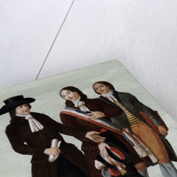 Portrait of the spokesperson of the sans-culottes by Anonymous