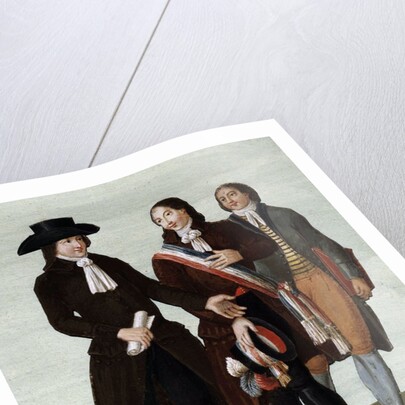 Portrait of the spokesperson of the sans-culottes by Anonymous