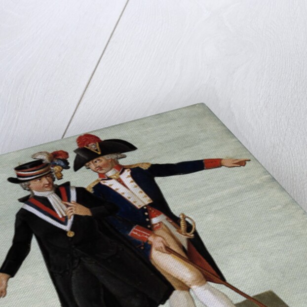 French Revolution: depiction of Jean Sylvain Bailly by Anonymous