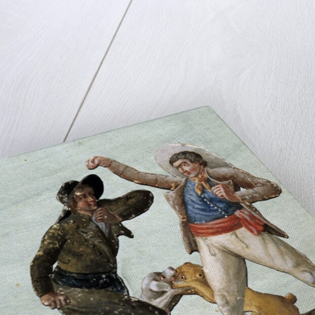 French revolution : two citizens arguing by Anonymous