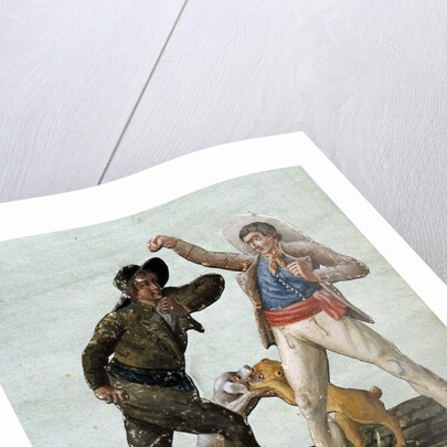 French revolution : two citizens arguing by Anonymous