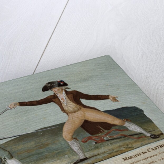 French Revolution : duel between Charles Lameth and the Marquis de Castries by Anonymous