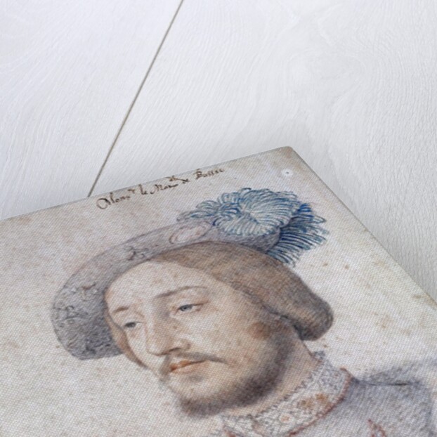 Portrait of Charles de Cosse, count of Brissac by Francois Clouet