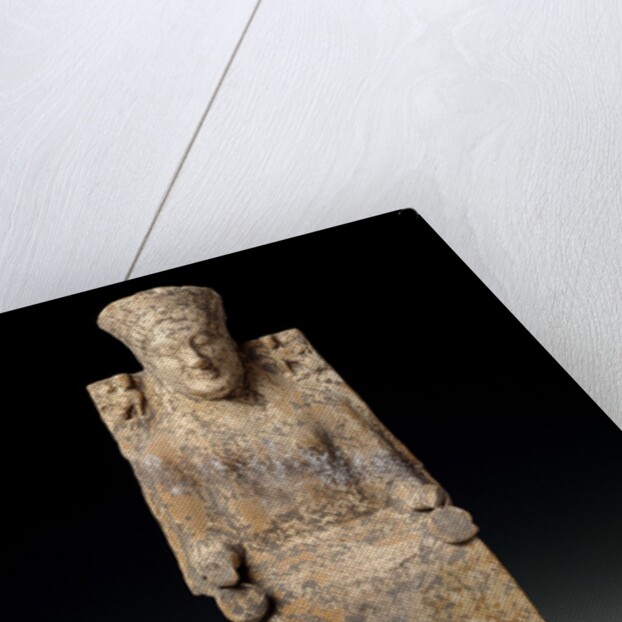 Statuette of an enthroned goddess, ca 550 BC by Anonymous