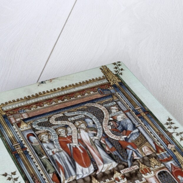 St. Denis in front of Fescennius by Anonymous