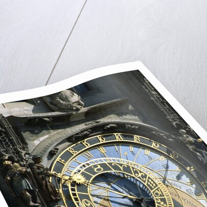 Old Town Hall Astronomical Clock, Prague, Czech Republic by Anonymous