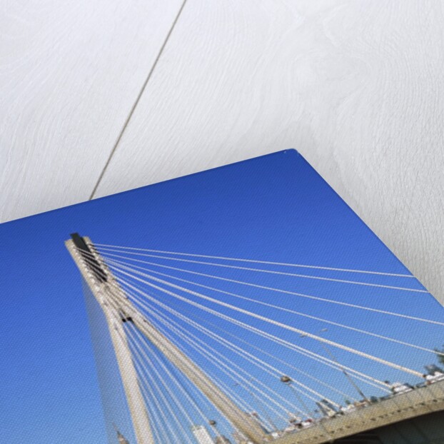 Most Slasko-Dabrowski Bridge, Warsaw, Poland by Anonymous