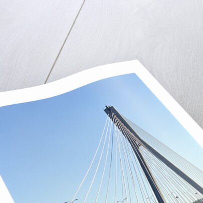 Most Slasko-Dabrowski Bridge, Warsaw, Poland by Anonymous