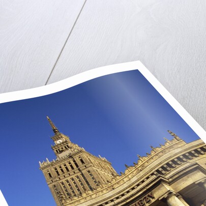 Palace of Culture and Science, Warsaw, Poland by Anonymous