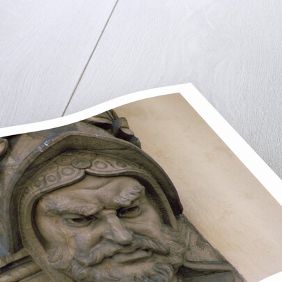 Face, Sculpture, Sukiennice, Cloth Hall, Market Square, Krakow, Poland by Anonymous