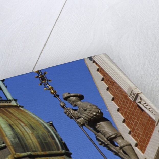 Town Hall Square, Blackheads House, St. Peter's Church, Riga, Latvia by Anonymous