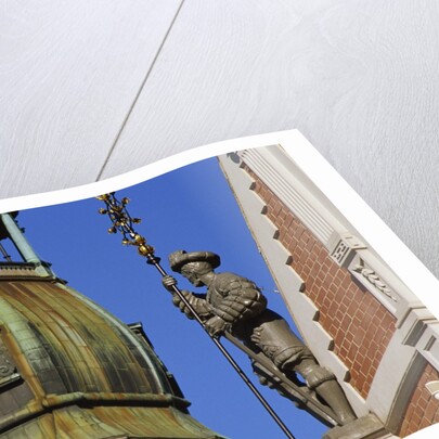 Town Hall Square, Blackheads House, St. Peter's Church, Riga, Latvia by Anonymous