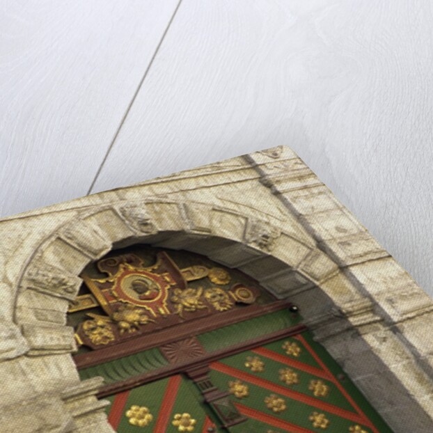 Brotherhood of Blackheads Fraternity Hall Door, Old Town, Tallinn, Estonia by Anonymous