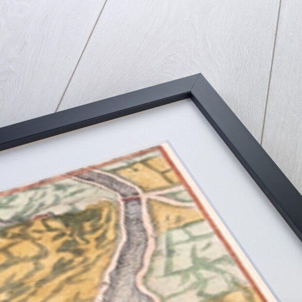 Map of Rimini from Civitates Orbis Terrarum by Anonymous