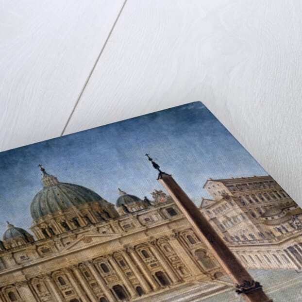 View of Saint Peter's Square in Rome by Anonymous