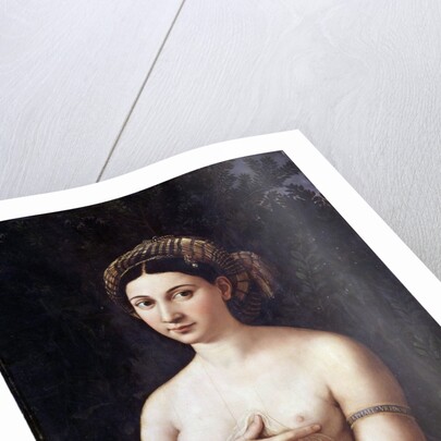 Portrait of a Young Woman or La Fornarina by Raphael