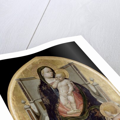 The Virgin with Child by Masaccio