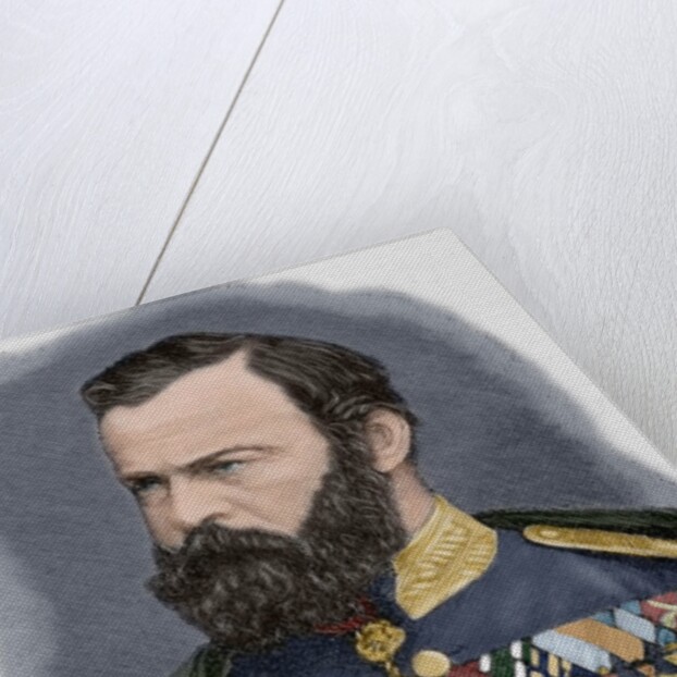 Prince Luitpold of Bavaria (1821-1912). Engraving. Colored. by Anonymous