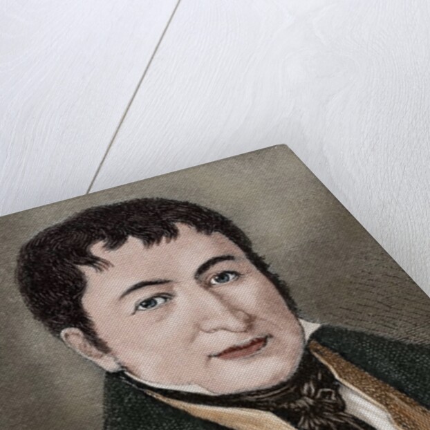 Friedrich Koenig (1774-1833). Engraving. Colored. by Anonymous