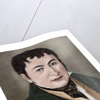 Friedrich Koenig (1774-1833). Engraving. Colored. by Anonymous