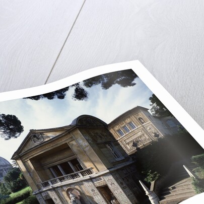 View of casina Pio IV or Villa Pia by Anonymous