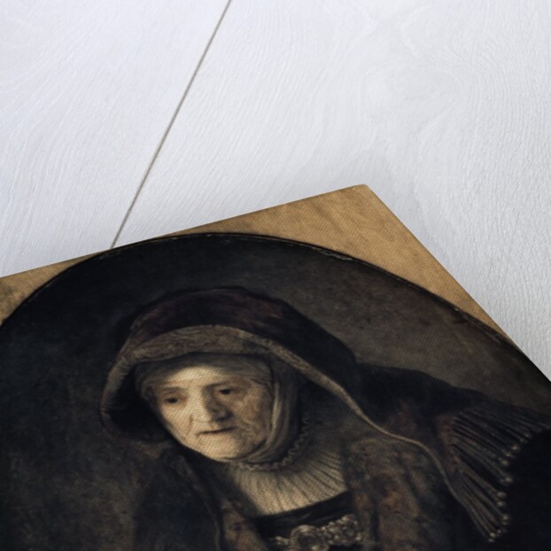 Portrait of the artist's mother by Anonymous