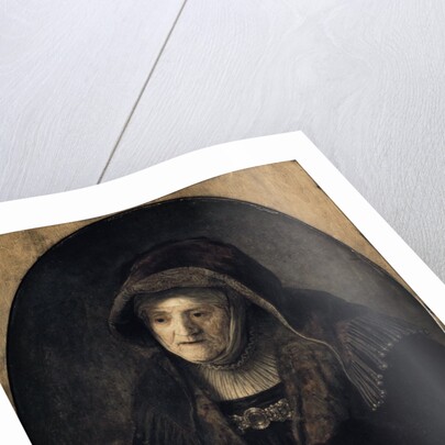 Portrait of the artist's mother by Anonymous
