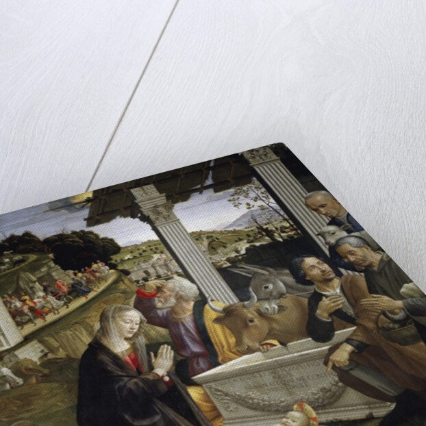 Adoration of the Shepherds by Domenico Ghirlandaio
