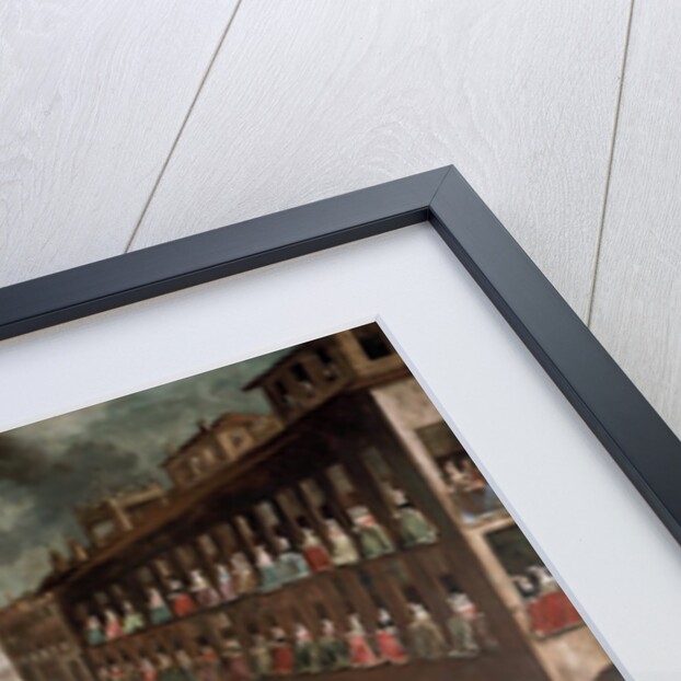 Celebration in Milan for the victory of Prince Eugene of Savoy by Anonymous