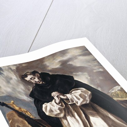 St. Dominic Praying by El Greco