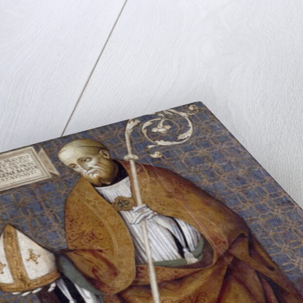 Portrait of the abbot Thomas of Maurienne by Cola dell' Amatri