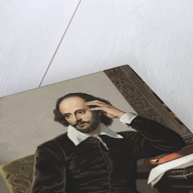 Portrait of the British playwright, William Shakespeare (1564-1616) by Anonymous