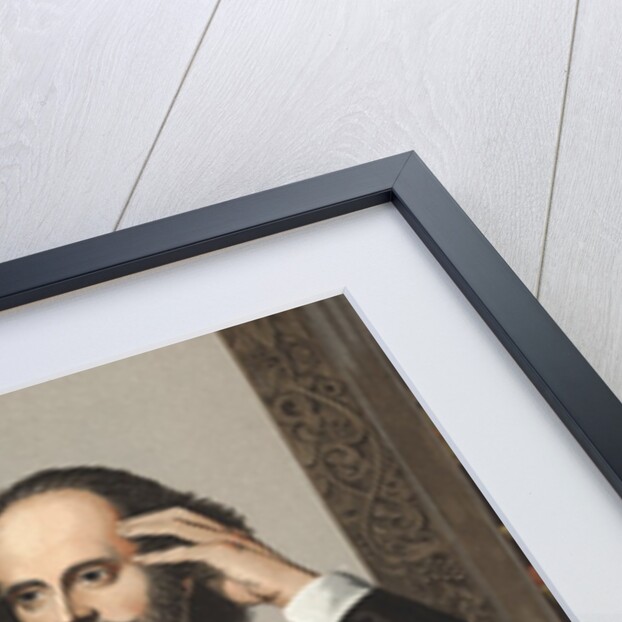 Portrait of the British playwright, William Shakespeare (1564-1616) by Anonymous