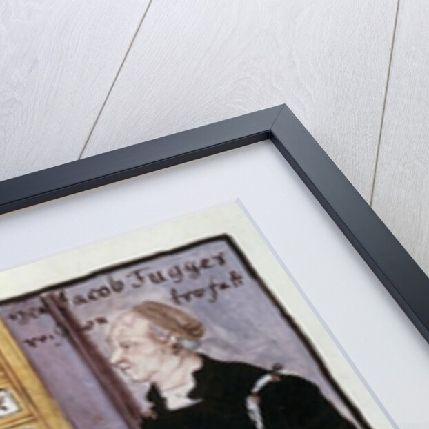 The German financier Jacob Fugger with his accountant Matthaus Schwarz by Anonymous